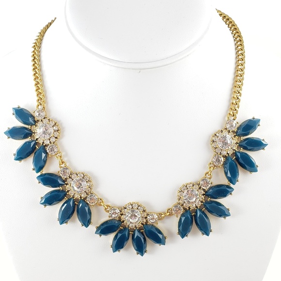 J. Crew Jewelry - NWOT! J. Crew Statement Necklace Opaque Dark Teal